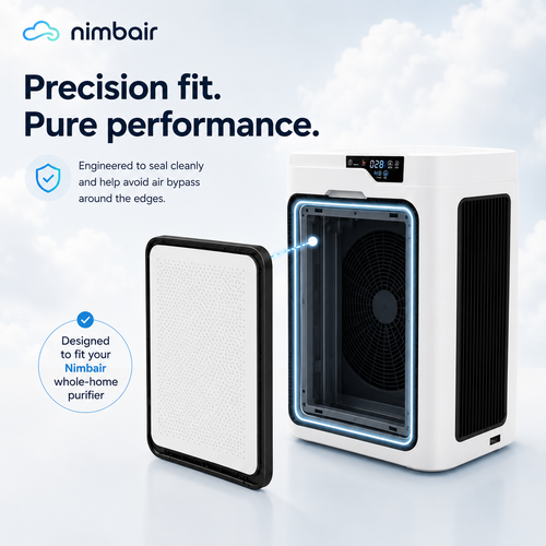 Nimbair Max Replacement Filter (H13 HEPA + Carbon)