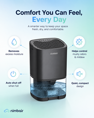 Nimbair Dry — Compact Dehumidifier