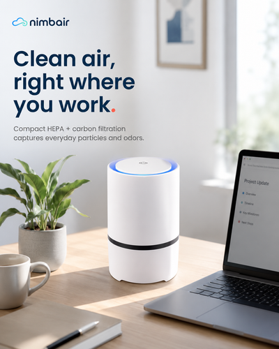 Nimbair Desk — Personal USB Air Purifier