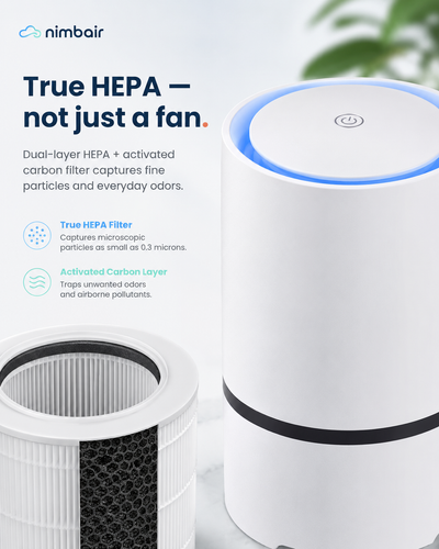 Nimbair Desk — Personal USB Air Purifier