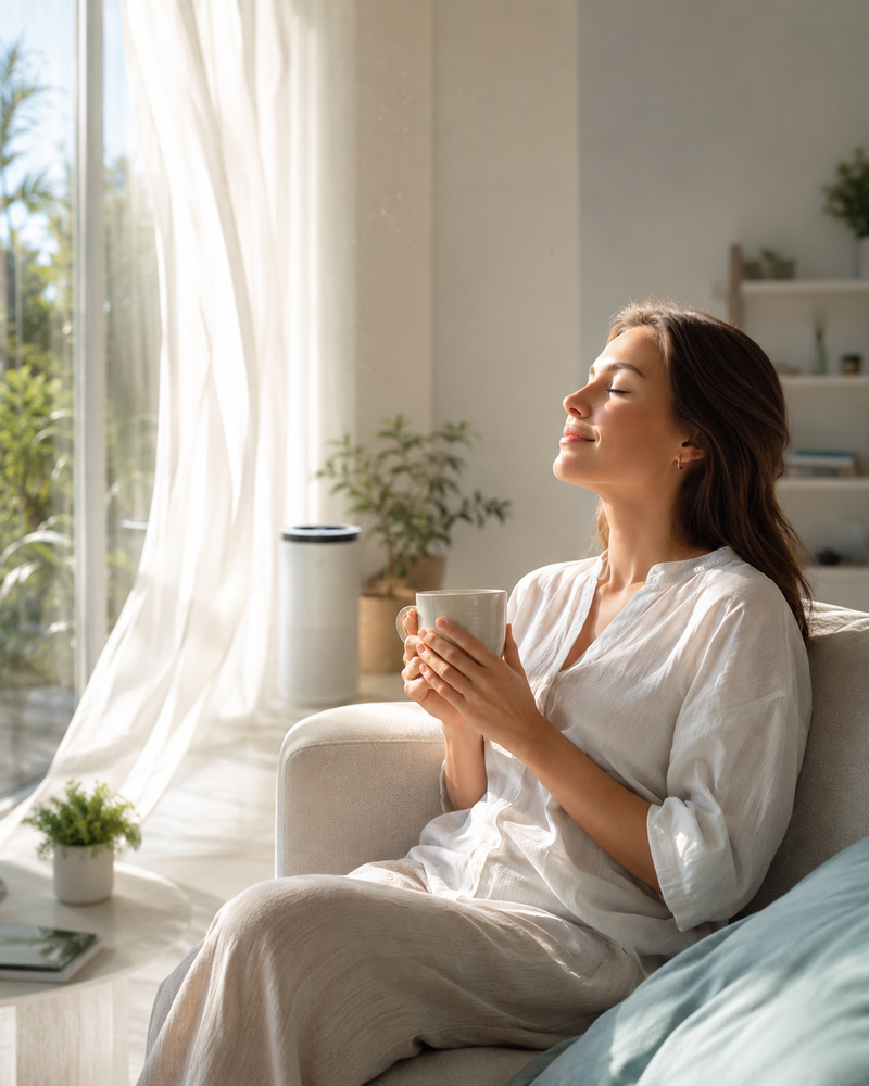 The air inside your home is up to 5× dirtier than the air outside.